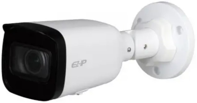 Видеокамера EZ-IP EZ-HAC-B5B20P-A-0280B 1/2.7 2Мп КМОП, Звук с передачей по коаксиалу, 25к/с при 1080P, 25к/с при 720P, 2.8мм объектив, 30м ИК, Smart