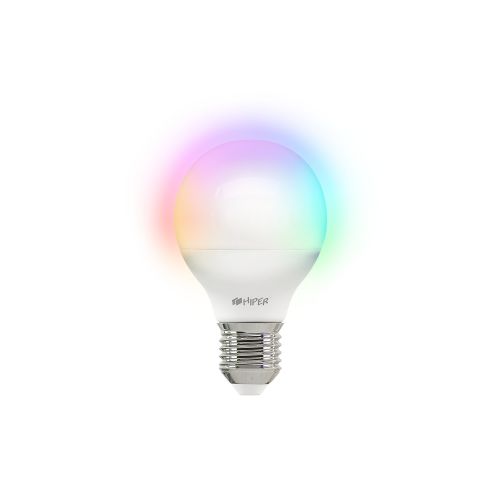 Лампа HIPER IoT LED A1 RGB умная LED/Wi-Fi/Е27/Globe G45/регулируемая яркость и цвет/6Вт/2700К-6500К