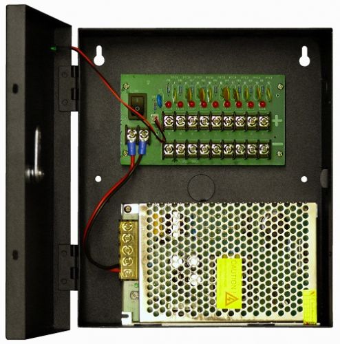 Блок питания Smartec ST-PS105-9 стабилизированный 12VDC/5А. Регулировка выходного напряжения 11-13.7VDC