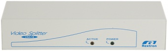 цена Переключатель Rextron VSA18 размножитель видеосигнала (VGA, SVGA, Multi-sync) на 8 мониторов, D-Sub(15-pin), полоса пропускания 350МГц