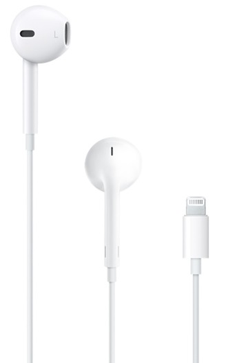 Наушники Apple EarPods (Lightning) (MMTN2ZM/A, MMTN2FE/A) наушники apple earpods lightning white