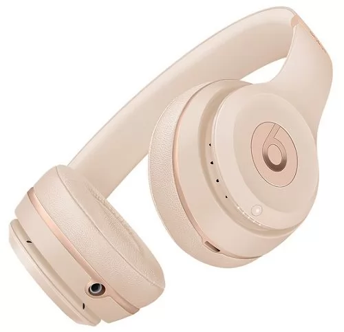 Apple Beats Solo3 Wireless On-Ear Headphones - Matte Gold (MR3Y2ZE/A)