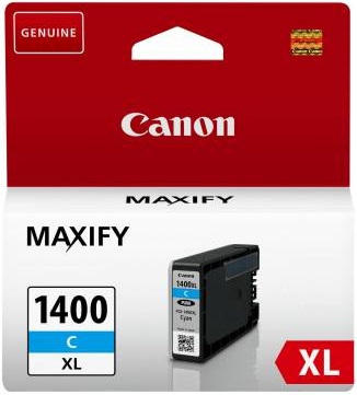 

Картридж Canon PGI-1400XL C 9202B001 Cyan для MAXIFY МВ2040/МВ2340, PGI-1400XL C