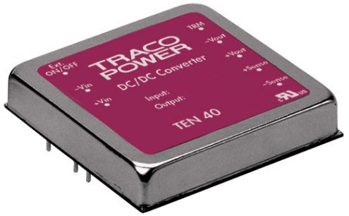

Преобразователь DC-DC модульный TRACO POWER TEN 40-2412 Монтаж: на плату, 2x2 inch; P вых: 40 Вт; #: 1; U вх: 18...36 В; Выход: 12 В; Возможности: ДУ, TEN 40-2412