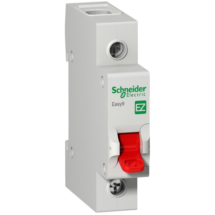 

Выключатель нагрузки Schneider Electric EZ9S16163 EASY 9 1P 63А, EZ9S16163