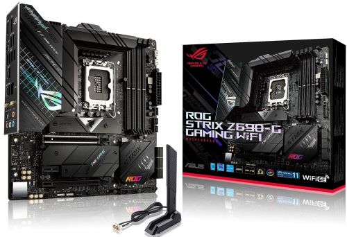 Материнская плата mATX ASUS ROG STRIX Z690-G GAMING WIFI 90MB19G0-M0EAY0 (LGA1700, Z690, 4*DDR5(6000