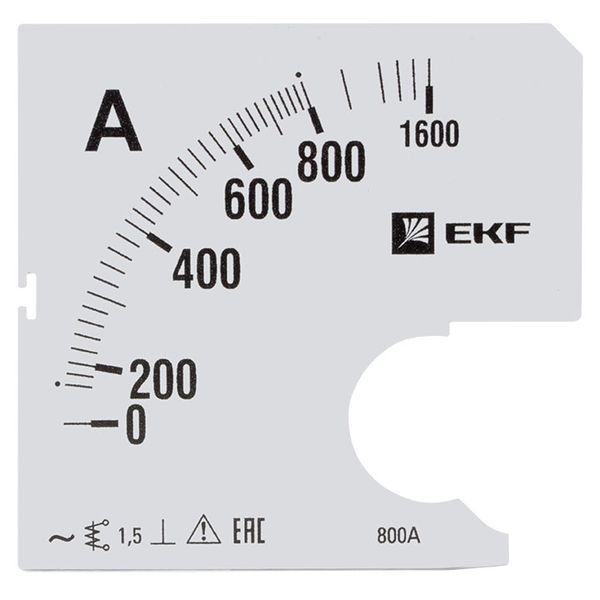 

Шкала сменная EKF s-a961-800 для A961 800/5А-1,5, s-a961-800