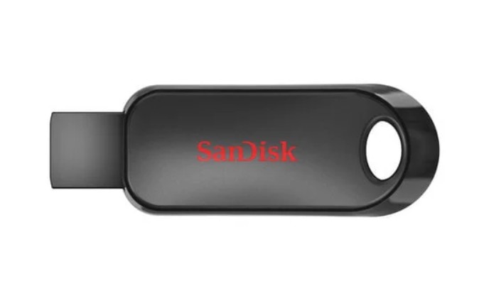 Накопитель USB 2.0 32GB SanDisk Cruzer Snap SDCZ62-032G-G35 black