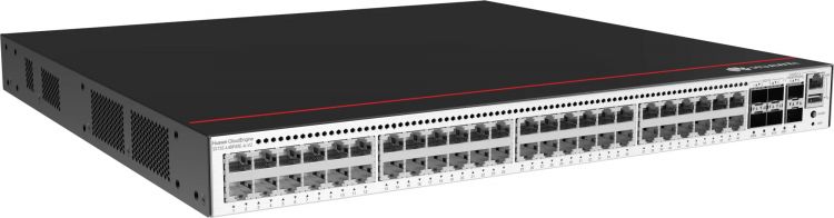 

Коммутатор Huawei S5735-L48P4XE-A-V2 48*10/100/1000BASE-T ports, 4*10GE SFP+ ports, 2*12GE stack ports, PoE+, 1*AC power, S5735-L48P4XE-A-V2