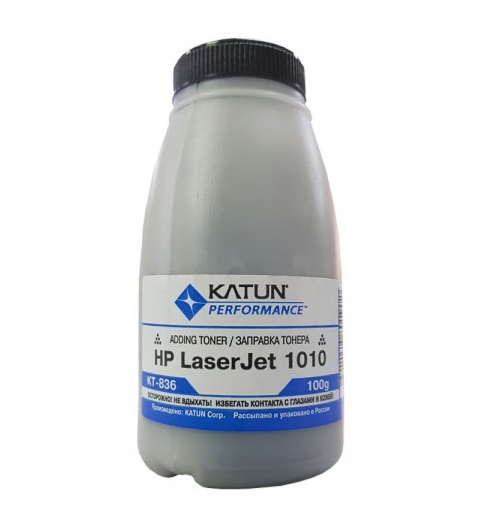 

Тонер Katun KT-836 LJ 1010/1012/1015/1018/1020 (фл.100г.) фас России, KT-836