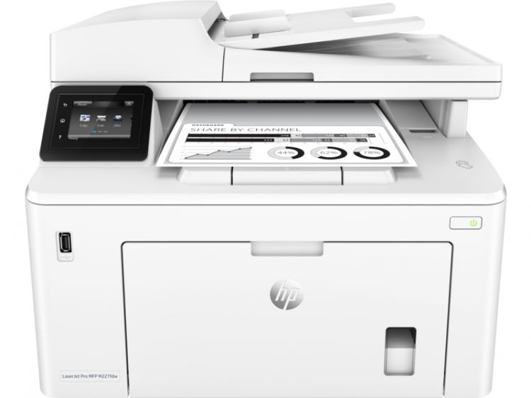 МФУ лазерное черно-белое HP LaserJet Pro M227fdw G3Q75A A4, 28 стр/мин, ADF, дуплекс, USB, LAN, WiFi