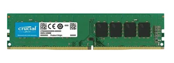 Модуль памяти DDR4 8GB Crucial CT8G4DFS832AT 3200MHz PC4-25600 CL22 288-pin 1.2В single rank OEM