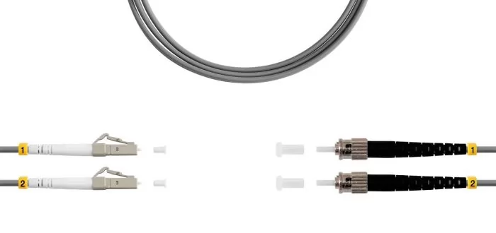 TELCORD ШОС-2x3.0-2LC/U-2ST/U-MM62-20м-LSZH-GY