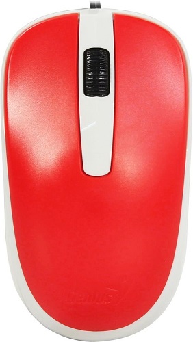 

Мышь Genius DX-120 31010010403 1000 DPI, 3кн., USB, red/31010105104, DX-120