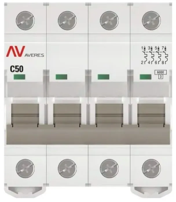 фото EKF mcb6-4-50C-av