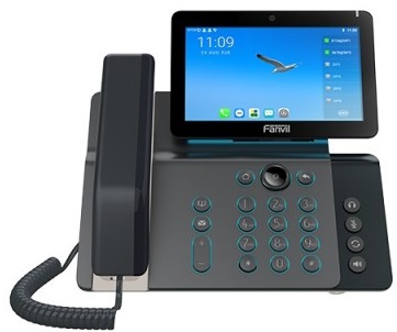 Телефон VoiceIP Fanvil V67 Android 7.0, 20 линий SIP, 2х10/100/1000, 7