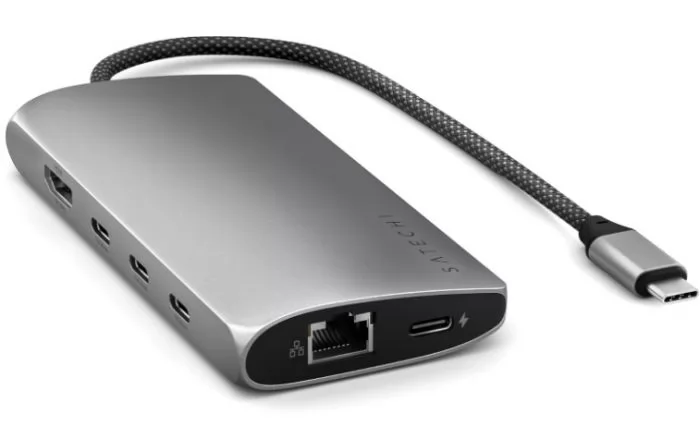 Satechi USB-C Multiport Adapter 8K with Ethernet V3