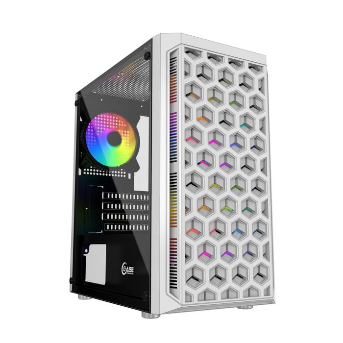 

Корпус mATX Powercase Mistral Micro T3W CMIMTW-L3 белый, без БП, боковая панель из закаленного стекла, USB 3.0, 2*USB 2.0, audio, Mistral Micro T3W