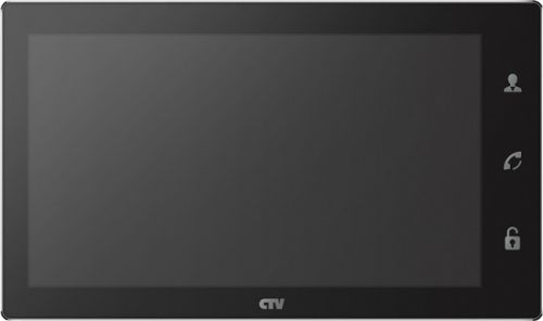 Видеодомофон CTV CTV-M4102FHD со встроенным регистратором, Touch Screen для управления OSD, панель из стекла с сенсорным управлением Easy buttons, I