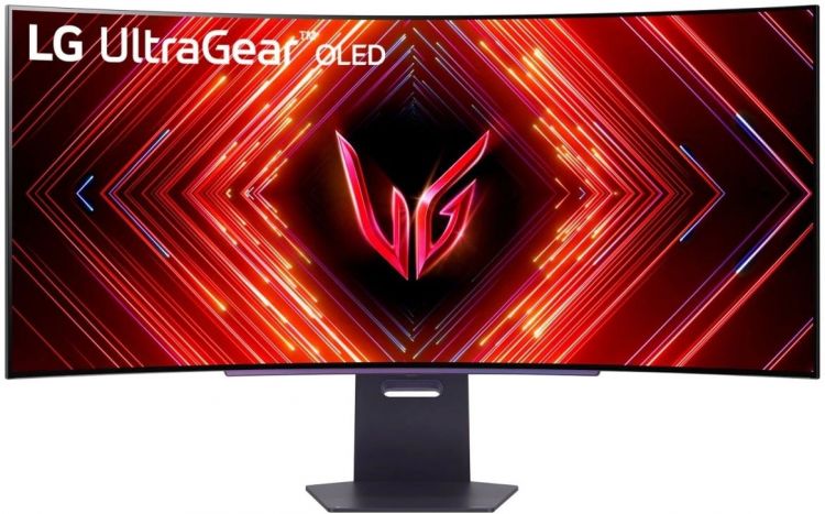 Монитор 44,5" LG UltraGear 45GS95QE-B 3440x1440, 1300cd, 1500000:1, 178гр/178гр, OLED LED, 21:9, 240Hz, HDMI, DP, USB, HAS, Piv