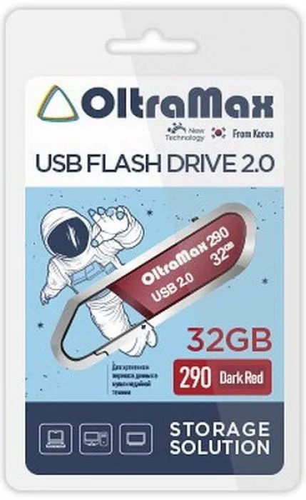 фото OltraMax OM-32GB-290-Dark Red