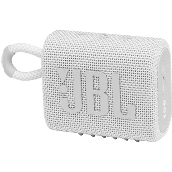 

Акустическая система портативная JBL GO 3 BT, white, GO 3