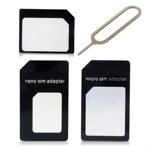 

Адаптер Red Line NanoSIM/MicroSIM/SIM 3в1, NanoSIM/MicroSIM/SIM 3в1