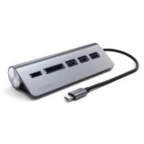 фото Satechi Type-C Aluminum USB Hub & Micro/SD Card Reader