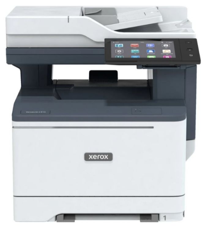 МФУ Xerox VersaLink C415 A4, 40ppm, duplex, DADF, USB/LAN/Wi-Fi, tray 250