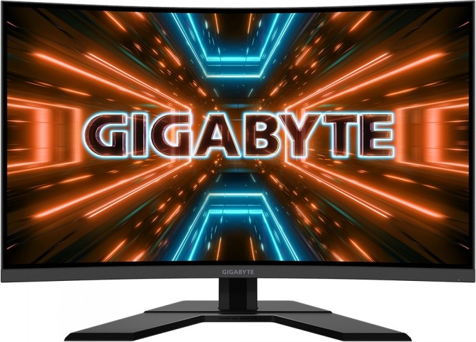 Монитор 31,5" GIGABYTE G32QC A-EK Curved 2560x1440, VA, 178/178, 1 мс, 165Hz, 350nit, DP/2*HDMI, 3*USB