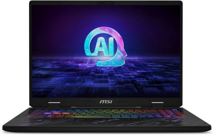 Ноутбук MSI Pulse 16 AI C1VGKG-018RU 9S7-15P311-018 Ultra 7 155H/16GB/1TB SSD/RTX4070 8GB/16" QHD+ IPS/WiFi/BT/Cam/Win11Home/black