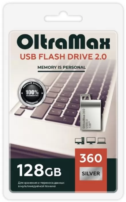 OltraMax OM-128GB-360-Silver