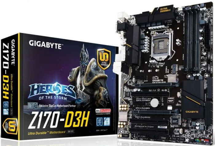 фото GIGABYTE GA-Z170-D3H