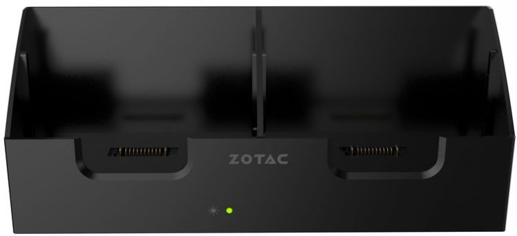 Адаптер Zotac ACC-CHARGE-DOCK2 для аккумуляторов ZOTAC VR GO Backpack CHARGING DOCK RTL 60593 display charging dock rgb charging dock vr display stand fast charger display stand controller holder universal vr accessories