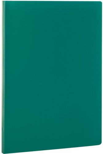 Папка STAFF 229228 с пластиковым скоросшивателем , зеленая, до 100 листов, 0,5 мм