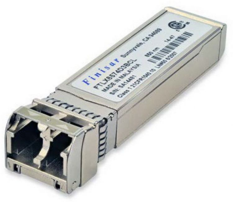 

Трансивер Finisar FTLX8574D3BCV OEM 10G/1G, SFP+, LC MM 400m SX, 850nm, FTLX8574D3BCV OEM