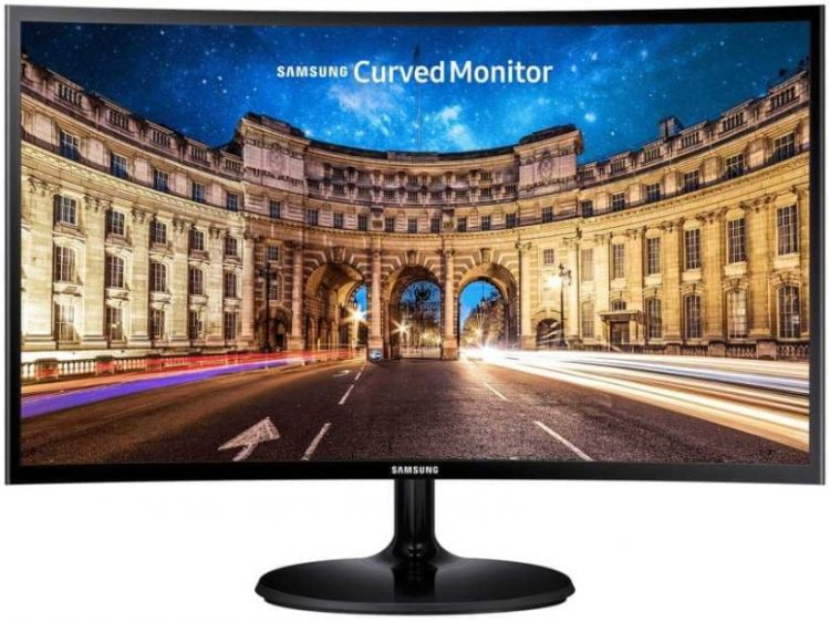 

Монитор 23,8" Samsung C24F390FHM LCF24F390FHMXUE VA LED изогнутый 16:9 FHD, 4ms, 250cd, 3000:1, 178/178, D-Sub, HDMI, FreeSync, 75Hz, Tilt, C24F390FHM