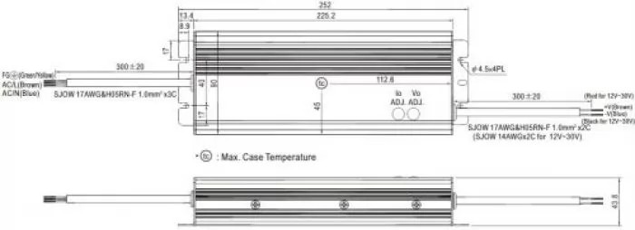 Mean Well HLG-320H-54A