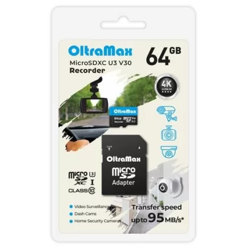 OltraMax OM64GCSDXC10-U3-V30