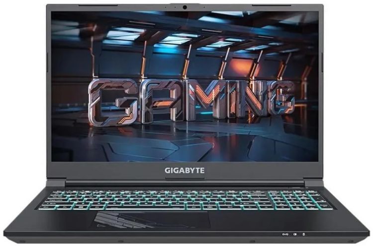 Ноутбук GIGABYTE G5 KF5-G3KZ353SH i7-12650H/16GB/512GB SSD/GeForce RTX4060 8GB/15.6 IPS FHD/WiFi/BT/cam/Win11Home/black чехол mypads con fibbia для zopo flash g5 plus