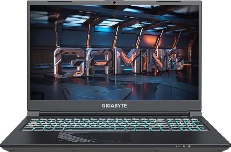 

Ноутбук GIGABYTE G5 MF5-G2KZ353SH i7-12650H/16GB/512GB SSD/GeForce RTX4050 6GB/15.6" IPS FHD/WiFi/BT/cam/Win11Home/black, G5