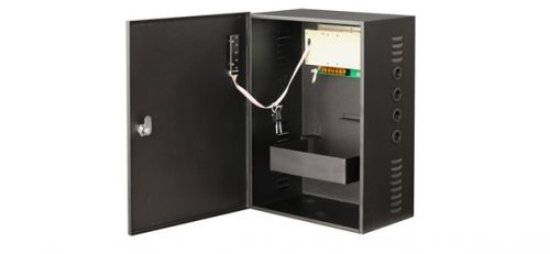 Блок питания Smartec ST-PS110E-BK 12 VDC/ 10 A; 220 VAC; (место для 2-х аккумуляторов 17 Ач)