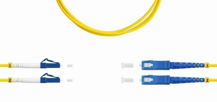 TELCORD ШОС-2x3.0-2LC/U-2SC/U-SM-200м-LSZH-YL