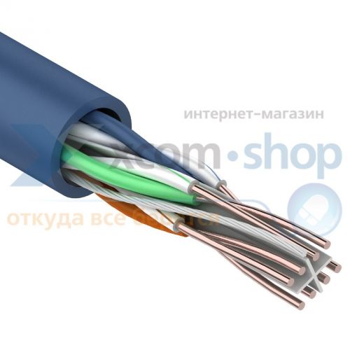 

Кабель витая пара U/UTP 6 кат. 4 пары Rexant 01-0047, 01-0047