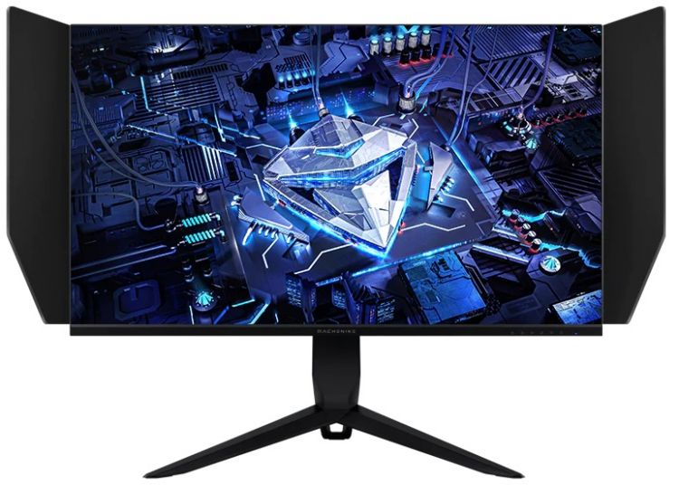 

Монитор 31,5" Machenike MK32QG165S2RU чёрный, 2560x1440, 165Hz, 178°/178°, 2*HDMI, DisplayPort, MK32QG165S2RU