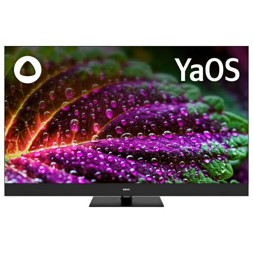 Телевизор QLED BBK 43LED-8259/UTS2C (B) 42.5"/Яндекс.ТВ/черный/4K Ultra HD/60Hz/DVB-T2/DVB-C/DVB-S2/USB/WiFi/Smart TV (RUS)