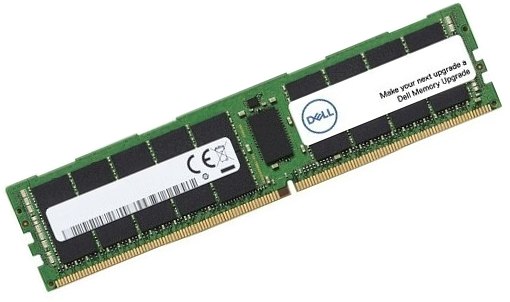 Модуль памяти Dell 370-AEVP 64GB RDIMM, 3200MT/s, Dual Rank,14G модуль памяти huawei 06200282 2933mhz rdimm ddr4 64gb ecc