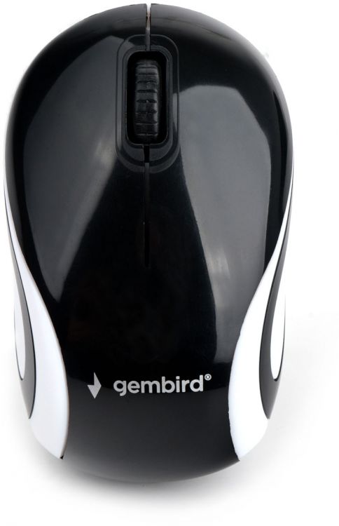 

Мышь Wireless Gembird MUSW-610 2.4ГГц, 1200 DPI, 3кн., черная, MUSW-610