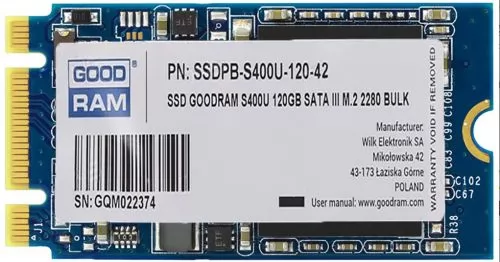 GoodRAM SSDPB-S400U-120-42