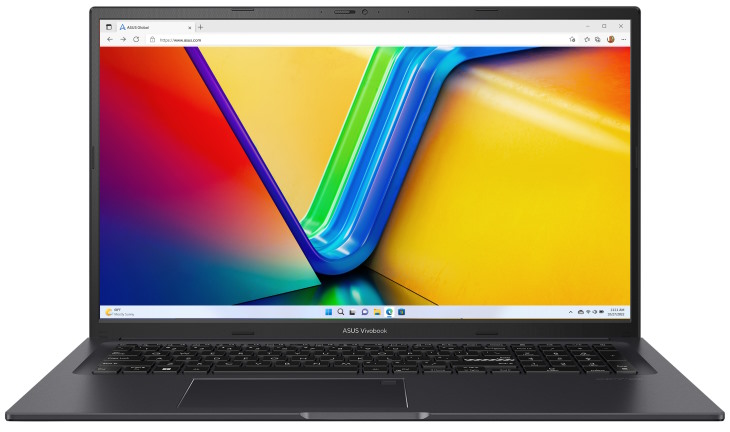 

Ноутбук ASUS Vivobook 17X M3704YA-AU088 90NB1192-M003S0 Ryzen 7 7730U/16GB/1TB SSD/Radeon graphics/17.3" FHD IPS/WiFi/BT/cam/noOS/indie black, Vivobook 17X M3704YA-AU088